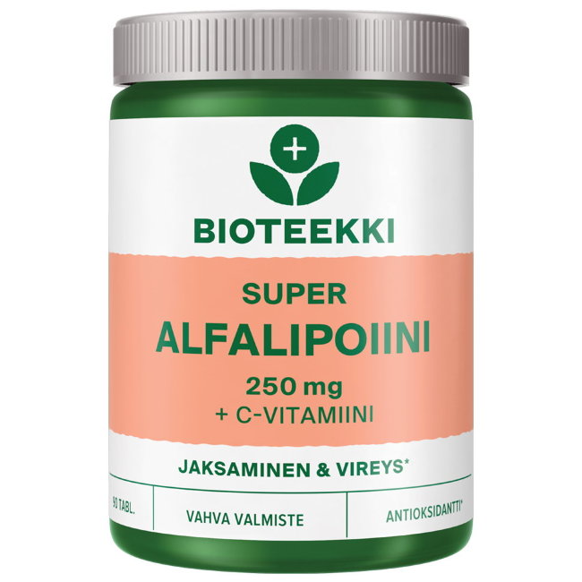 Витамины альфа-липоевая ALFALIPOIINI VAHVA 90 таб Bioteekki