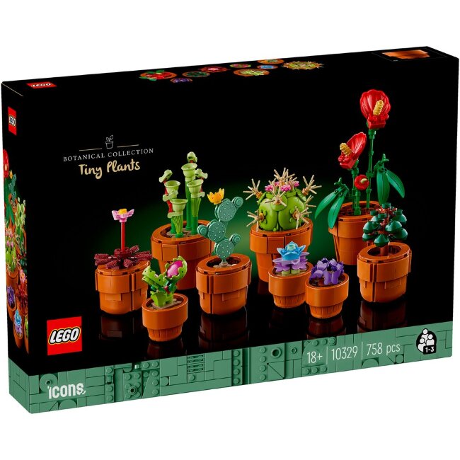 Конструктор LEGO® Icons 10329 Мини-растения Конструктор LEGO® Icons 10329 Мини-растения