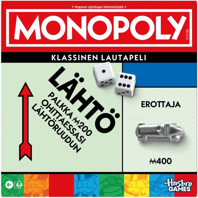 Настольная игра Monopoly classic refresh Настольная игра Monopoly classic refresh