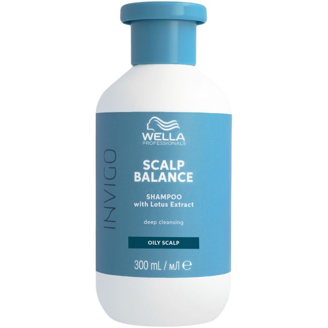 Шампунь глубокого очищения Wella Professionals Invigo Scalp Balance для жирной кожи головы 300 мл
