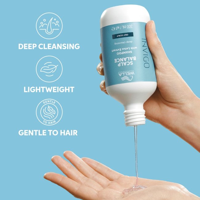 Шампунь глубокого очищения Wella Professionals Invigo Scalp Balance для жирной кожи головы 300 мл