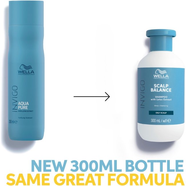 Шампунь глубокого очищения Wella Professionals Invigo Scalp Balance для жирной кожи головы 300 мл