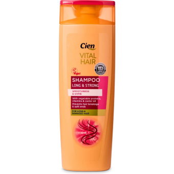 Шампунь для длинных повреждённых волос Cien Long & STRONG 400 мл