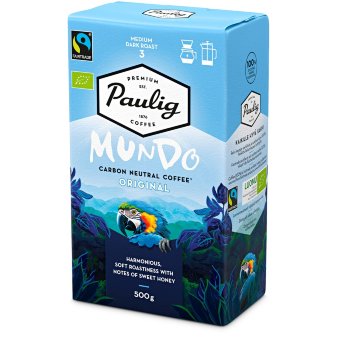 Кофе молотый органический Paulig Mundo 500 гр