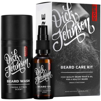 Набор для ухода за бородой CORE by Dick Johnson подарочная упаковка