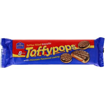 Ирисные леденцы Lyons Toffy Pops 120 гр Ирисные леденцы Lyons Toffy Pops 120 гр