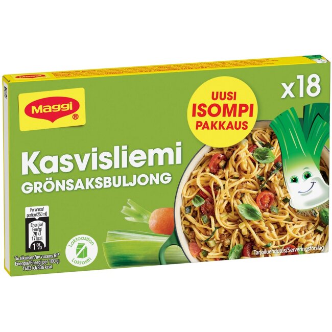 Кубики овощного бульона Maggi 180 гр (уп 18 шт) Кубики овощного бульона Maggi 180 гр (уп 18 шт)