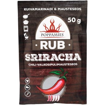 Приправа-руб Poppamies Sriracha 50 гр