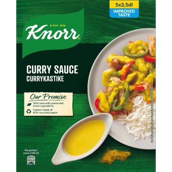 Соус Knorr Currykastike (уп 3 шт) 72 гр