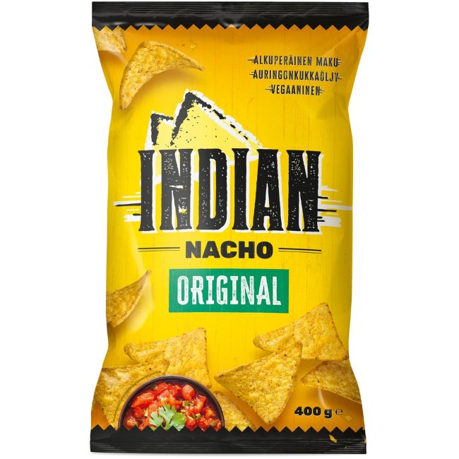Кукурузные начос Indian Original 400 гр