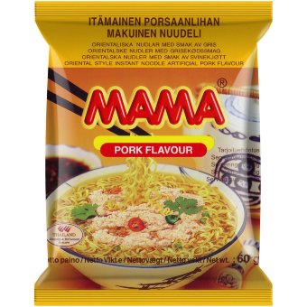 Лапша восточная Mama со вкусом свинины 60 гр Лапша восточная Mama со вкусом свинины 60 гр