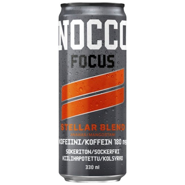 Газированный энергетический напиток NOCCO Focus Stellar Blend 330 мл Газированный энергетический напиток NOCCO Focus Stellar Blend 330 мл