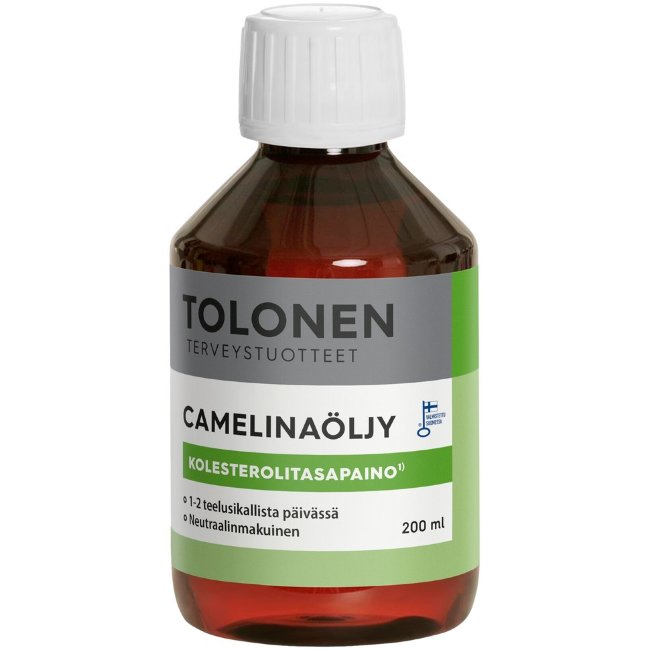 Масло альфа-линоленовая кислота (омега-3) Camelina Tolonen 200 мл
