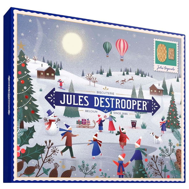 Ассорти рождественского печенья Jules Destrooper Jules' Original 200 гр