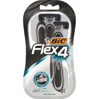 Бритвенные станки Bic Flex4 Comfort 3 шт