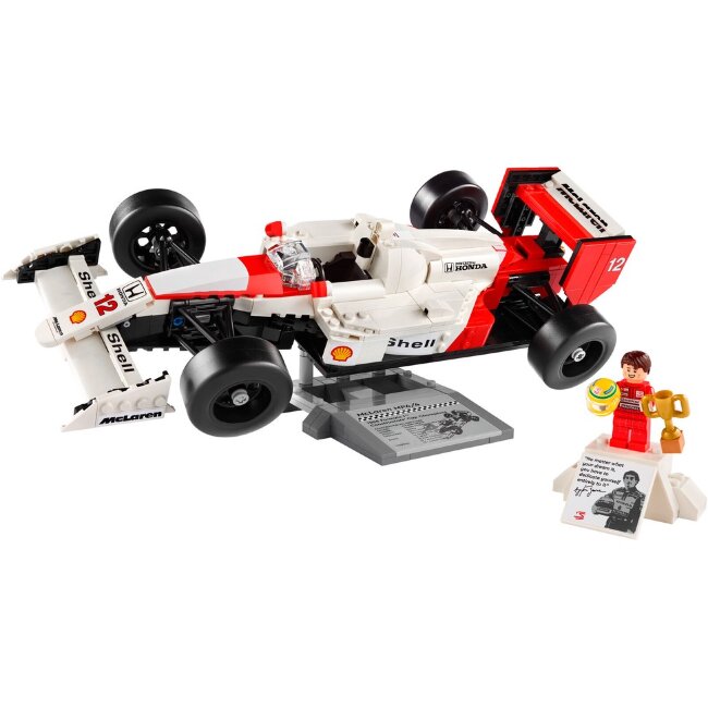 Конструктор LEGO® Icons McLaren MP4/4 и Ayrton Senna 10330 Конструктор LEGO® Icons McLaren MP4/4 и Ayrton Senna 10330