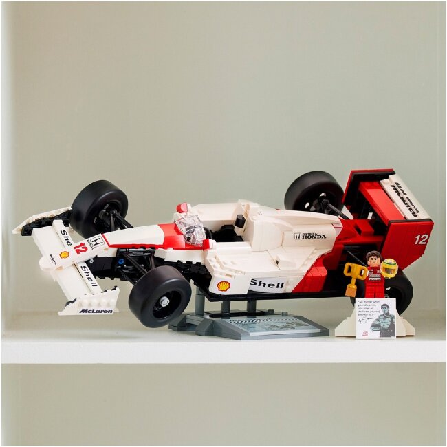 Конструктор LEGO® Icons McLaren MP4/4 и Ayrton Senna 10330 Конструктор LEGO® Icons McLaren MP4/4 и Ayrton Senna 10330