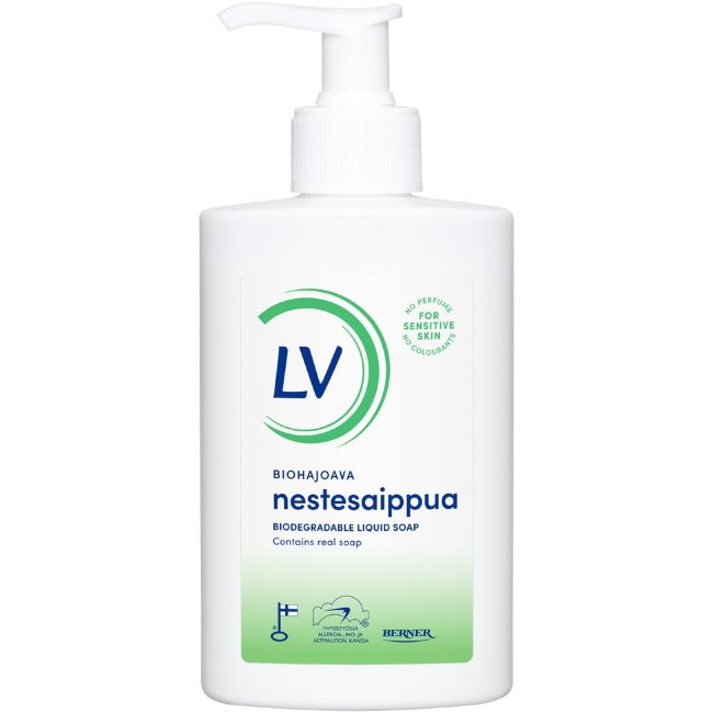Жидкое гипоаллергенное мыло LV 300 мл
