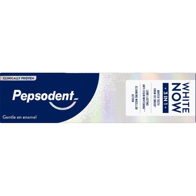 Зубная паста Pepsodent White Now 3в1 75 мл
