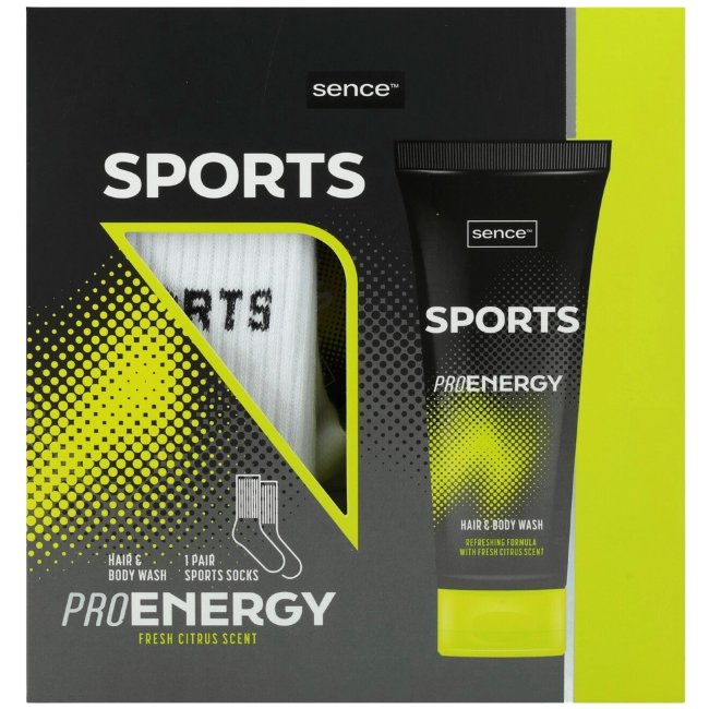 Подарочный набор Sence Collection 2 шт для мужчин Active Sport Pro Energy