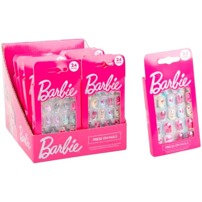 Клей для накладных ногтей Barbie 24 шт/уп, 2 разных вида Клей для накладных ногтей Barbie 24 шт/уп, 2 разных вида