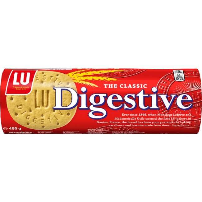 Галеты финские классические Digestive  LU  400 гр