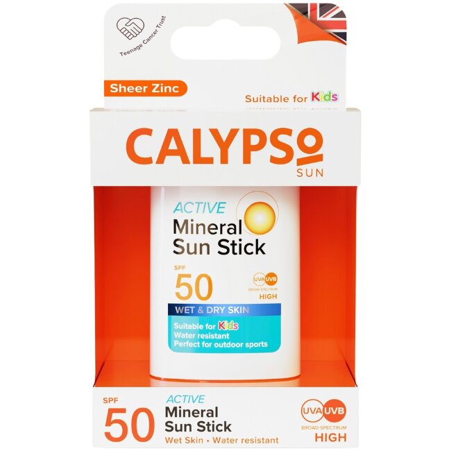Минеральный солнцезащитный стик Calypso SPF50 Минеральный солнцезащитный стик Calypso SPF50