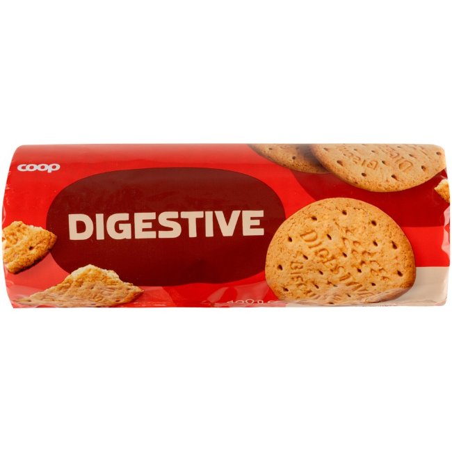 Пшеничное печенье Digestive Coop 400 гр