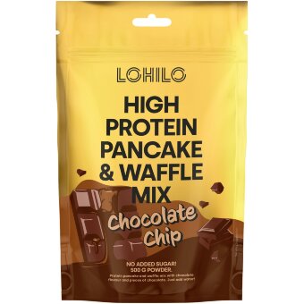 Протеиновая мука для блинов и вафель Lohilo chocolate chip 500 гр