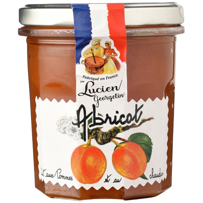 Абрикосово-яблочное варенье Lucien Georgelin 320 гр