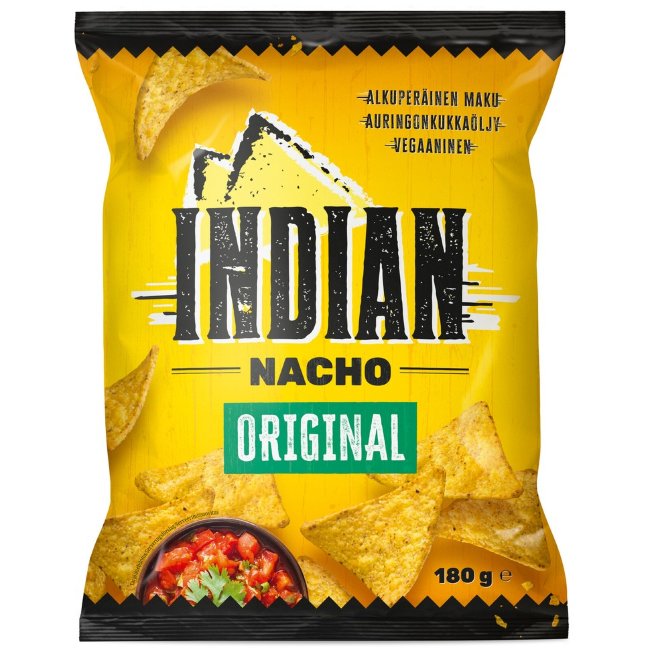 Начос из кукурузных чипсов Indian Original 180 гр