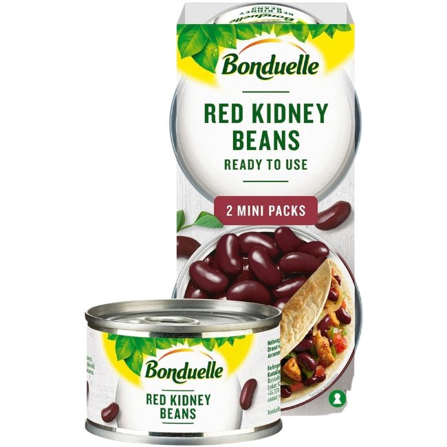 Фасоль красная Bonduelle (уп 2 шт) 80/60 гр