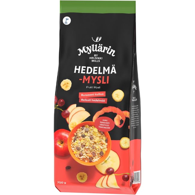 Мюсли с фруктами Myllärin 750 гр