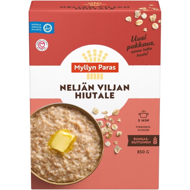 Хлопья Myllyn Paras из четырех злаков 850 гр