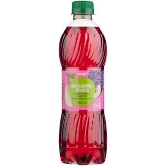 Концентрат (виноград, яблоко, груша) Coop Sekajuoma Tiiviste 500 мл