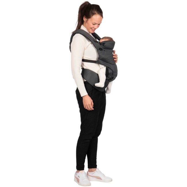 Эргономичный рюкзак-переноска Dooky Carrier Urban 0-3 года черный из дышащего материала Эргономичный рюкзак-переноска Dooky Carrier Urban 0-3 года черный из дышащего материала