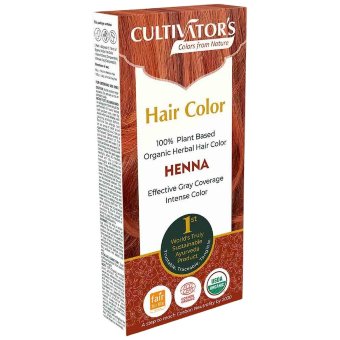 Краска для волос растительная Cultivators Henna 100 гр