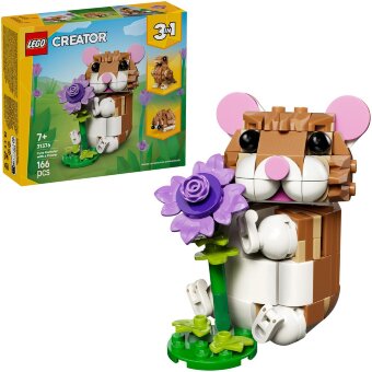 Конструктор LEGO Creator 31376 Очаровательный хомяк и цветок