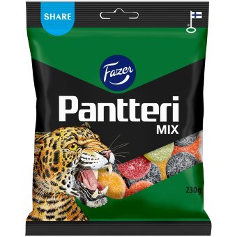 Конфеты Fazer Pantteri Mix 230 гр
