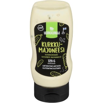 Майонез веганский огуречный Herkkumaa 320 гр