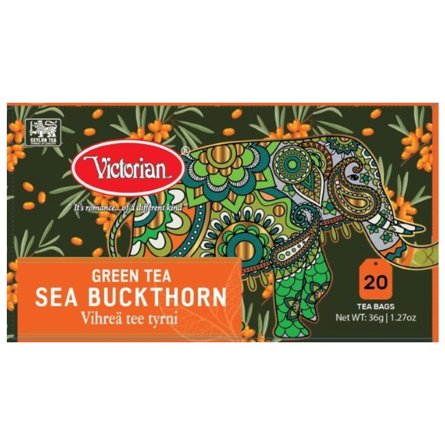 Чай Victorian (зелёный с облепихой) 20 шт