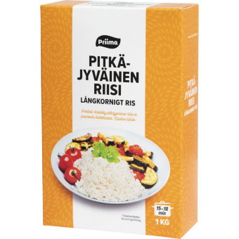 Рис длиннозерный Priima 1 кг Рис длиннозерный Priima 1 кг