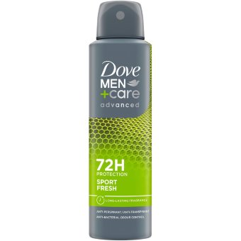 Антиперспирант-дезодорант Dove Men+Care 72h Advanced Sport Fresh спрей 150 мл