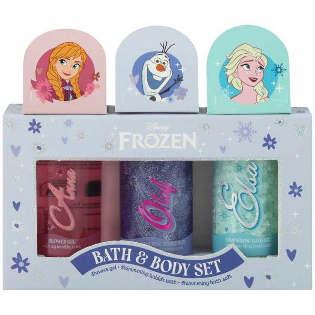 Подарочный набор Disney Frozen 3 шт. гель для душа The Great Outdoors Подарочный набор Disney Frozen 3 шт. гель для душа The Great Outdoors