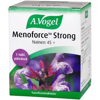 Витамин с шалфеем Menoforce Strong от потливости 30 таблеток A.Vogel