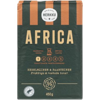 Кофе молотый Herkku Africa 450 гр