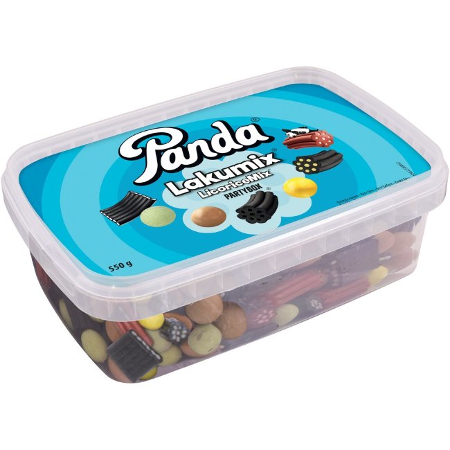 Ассорти лакричных конфет Panda LakuMix Patrybox 550 гр