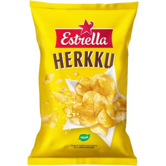Чипсы Estrella Herkku 40 гр Чипсы Estrella Herkku 40 гр