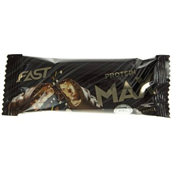 Хрустящий протеиновый батончик с ириской Fast max 45 гр