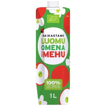 Яблочный сок Raikastamo органический 1 л LV-BIO-02